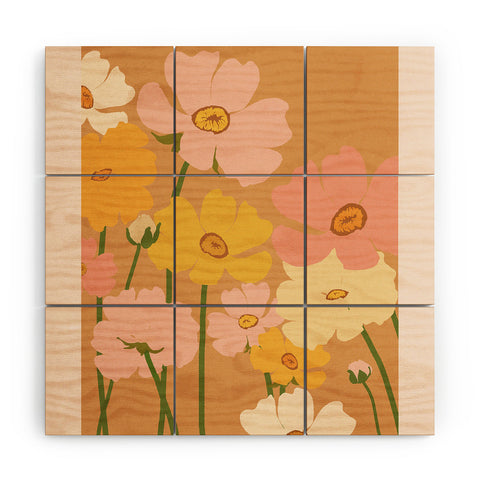 Gale Switzer Flower Market Ranunculus 1 Wood Wall Mural