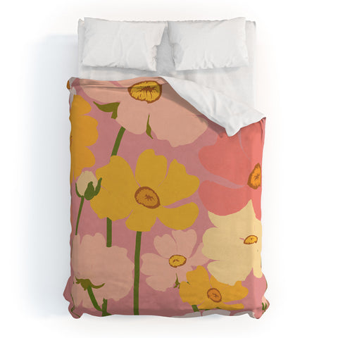 Gale Switzer Flower Market Ranunculus 2 Duvet Cover