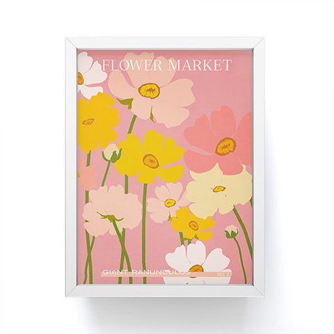 Gale Switzer Flower Market Ranunculus 2 Framed Mini Art Print