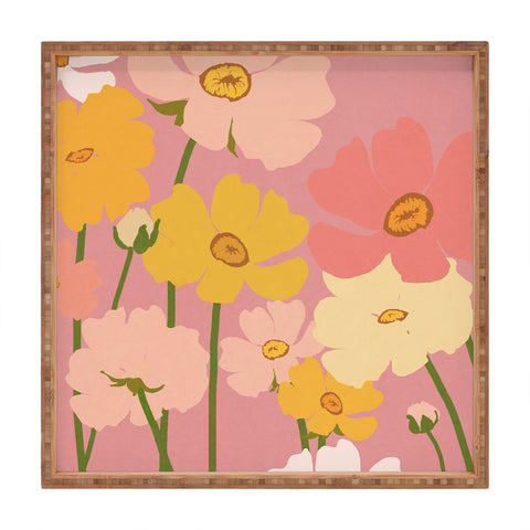 Gale Switzer Flower Market Ranunculus 2 Square Tray