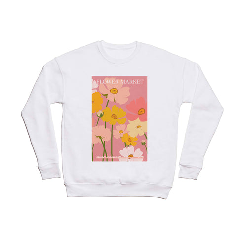 Gale Switzer Flower Market Ranunculus 2 Crewneck Sweatshirt