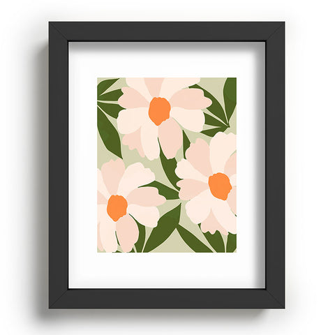 Gale Switzer Freyas flower greenery Recessed Framing Rectangle