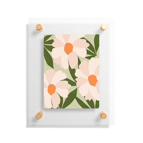 Gale Switzer Freyas flower greenery Floating Acrylic Print