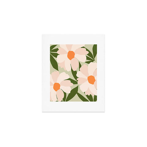 Gale Switzer Freyas flower greenery Art Print