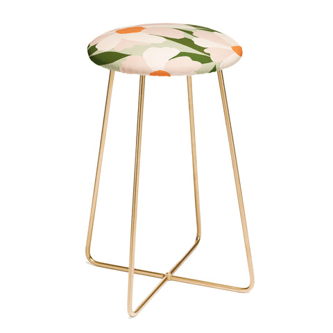 Gale Switzer Freyas flower greenery Counter Stool