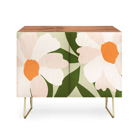 Gale Switzer Freyas flower greenery Credenza
