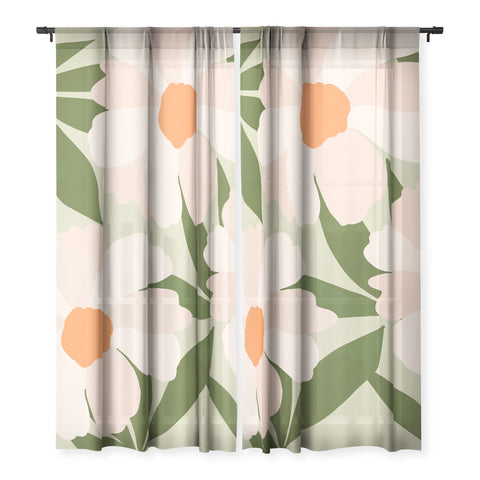 Gale Switzer Freyas flower greenery Sheer Non Repeat