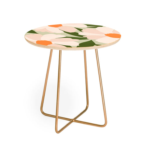 Gale Switzer Freyas flower greenery Round Side Table