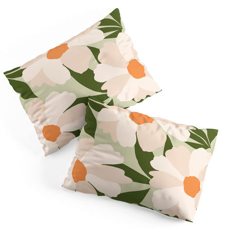 Gale Switzer Freyas flower greenery Pillow Shams