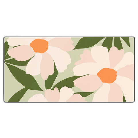 Gale Switzer Freyas flower greenery Desk Mat