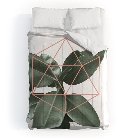 Gale Switzer Geometric Greenery Comforter