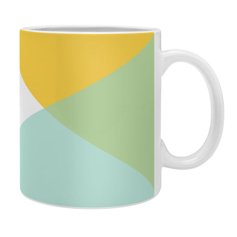 Gale Switzer Geometrics citrus concrete Coffee Mug