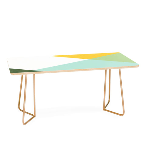 Gale Switzer Geometrics citrus concrete Coffee Table