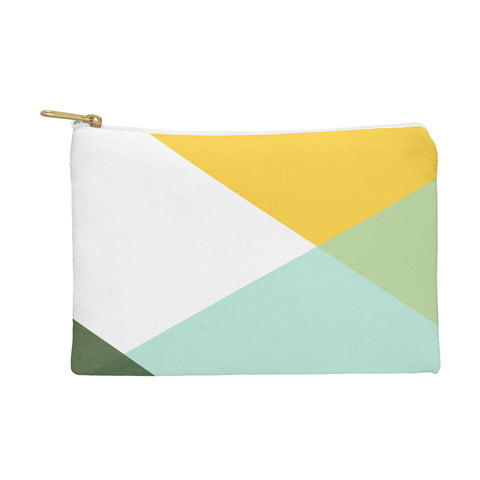 Gale Switzer Geometrics citrus concrete Pouch