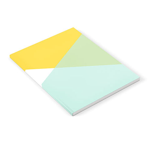 Gale Switzer Geometrics citrus concrete Notebook