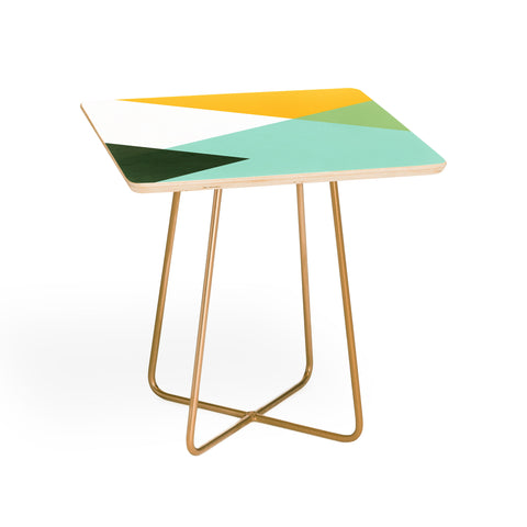 Gale Switzer Geometrics citrus concrete Side Table