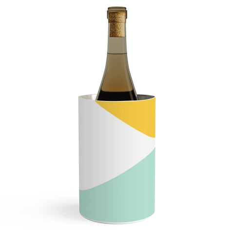 Gale Switzer Geometrics citrus concrete Wine Chiller