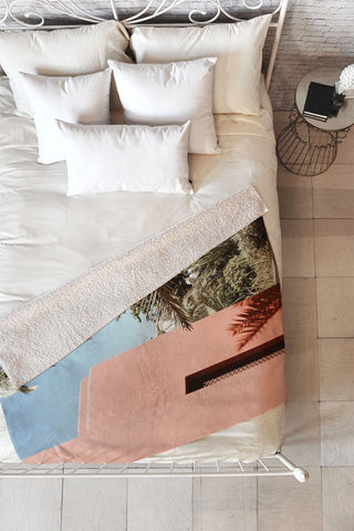 Gale Switzer Hacienda Fleece Throw Blanket