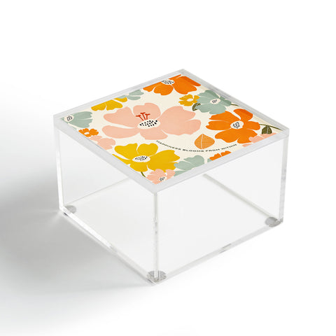 Gale Switzer Happiness blooms Acrylic Box