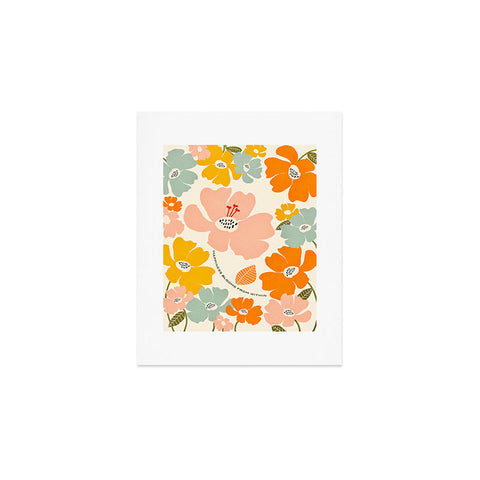 Gale Switzer Happiness blooms Art Print
