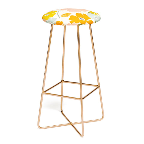 Gale Switzer Happiness blooms Bar Stool