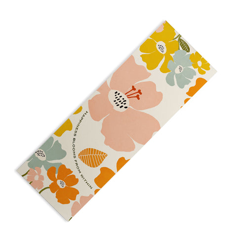 Gale Switzer Happiness blooms Yoga Mat