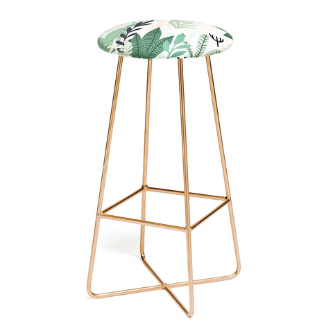 Gale Switzer Into the Jungle II Bar Stool