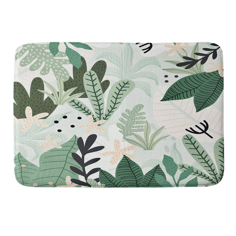 Gale Switzer Into the Jungle II Memory Foam Bath Mat