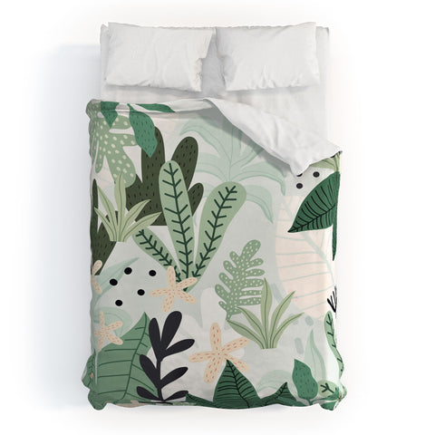 Gale Switzer Into the Jungle II Duvet Cover