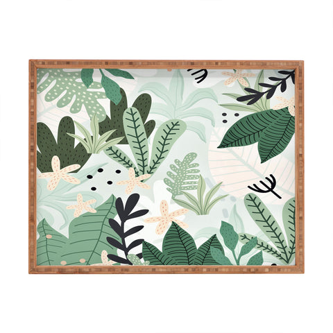 Gale Switzer Into the Jungle II Rectangular Tray