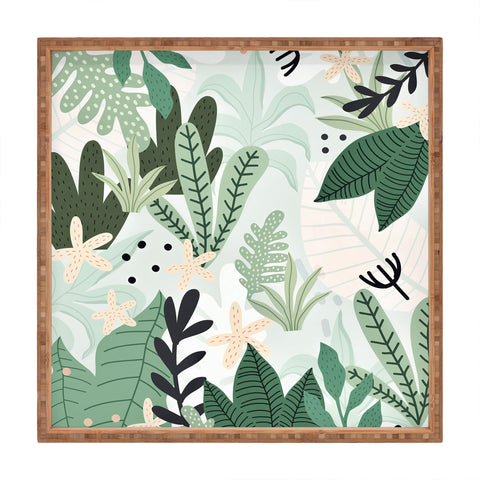 Gale Switzer Into the Jungle II Square Tray