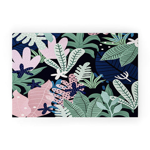 Gale Switzer Into the Jungle midnight Welcome Mat