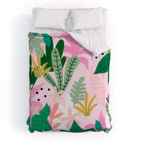 Gale Switzer Into the jungle sunup Duvet Cover