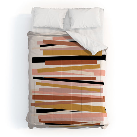 Gale Switzer Linear stack Comforter