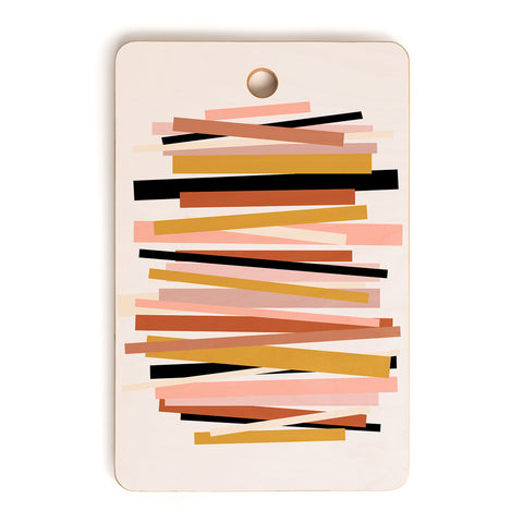 Gale Switzer Linear stack Cutting Board Rectangle