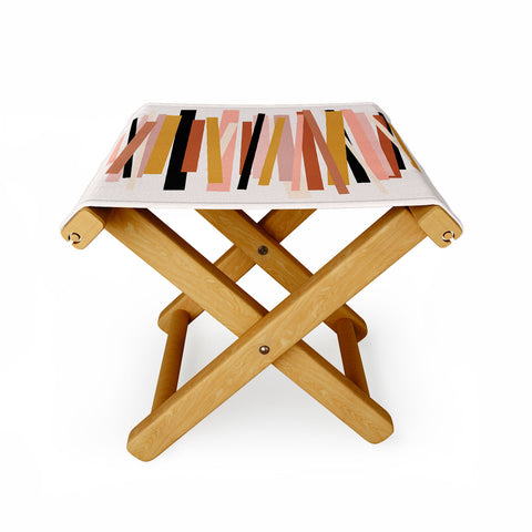 Gale Switzer Linear stack Folding Stool