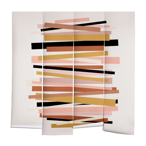 Gale Switzer Linear stack Wall Mural