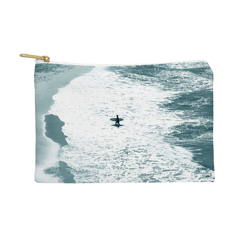 Gale Switzer Lone surfer slate Pouch