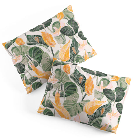 Gale Switzer Lush Lily Autumn Pillow Shams