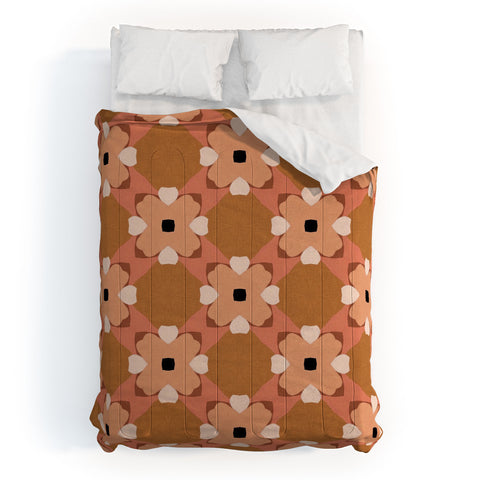 Gale Switzer Moroccan floral rattan Comforter