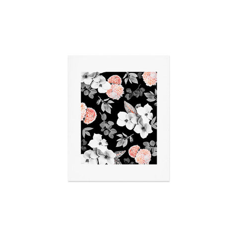 Gale Switzer Night Bloom moonlit flame Art Print