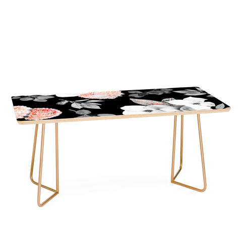Gale Switzer Night Bloom moonlit flame Coffee Table