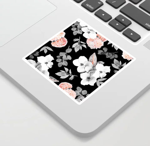 Gale Switzer Night Bloom moonlit flame Sticker