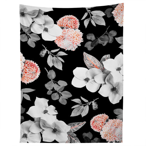 Gale Switzer Night Bloom moonlit flame Tapestry