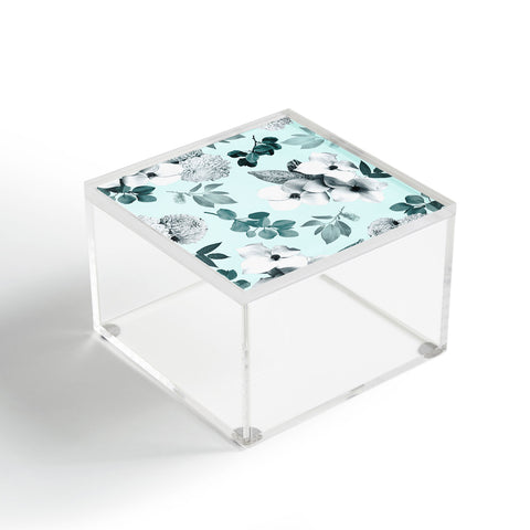 Gale Switzer Night Bloom moonlit mint Acrylic Box
