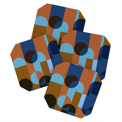 Gale Switzer Ping Pong Coaster Set