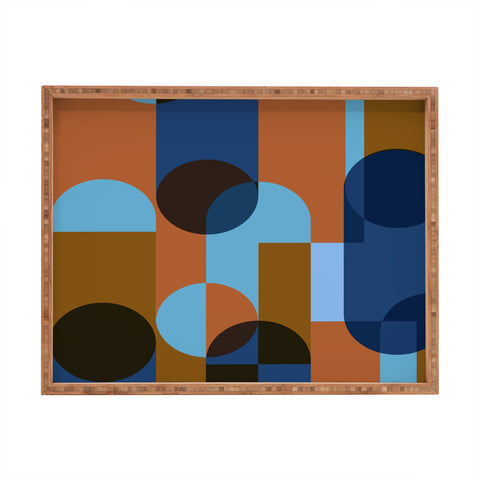 Gale Switzer Ping Pong Rectangular Tray