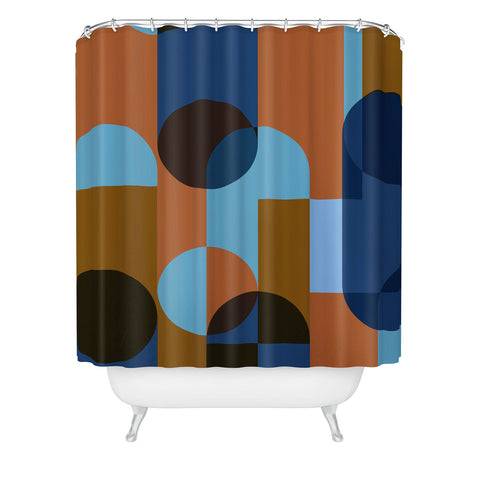 Gale Switzer Ping Pong Shower Curtain