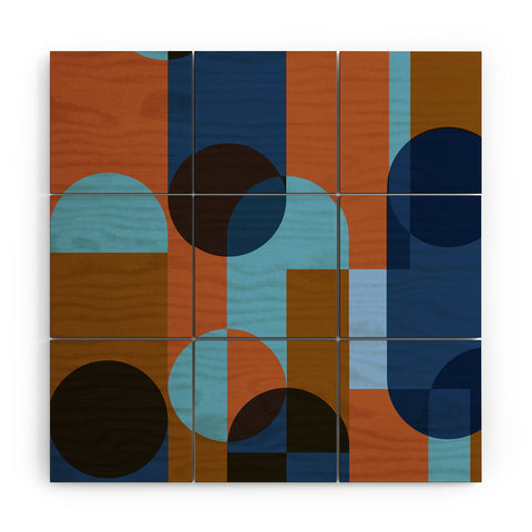 Gale Switzer Ping Pong Wood Wall Mural