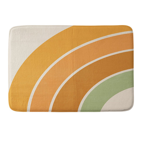 Gale Switzer Retro curve Memory Foam Bath Mat